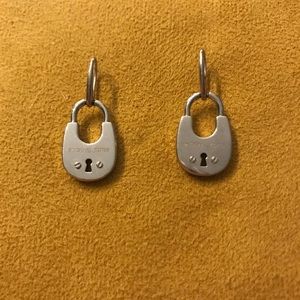 Michael Kors lock earrings. Make an offer
